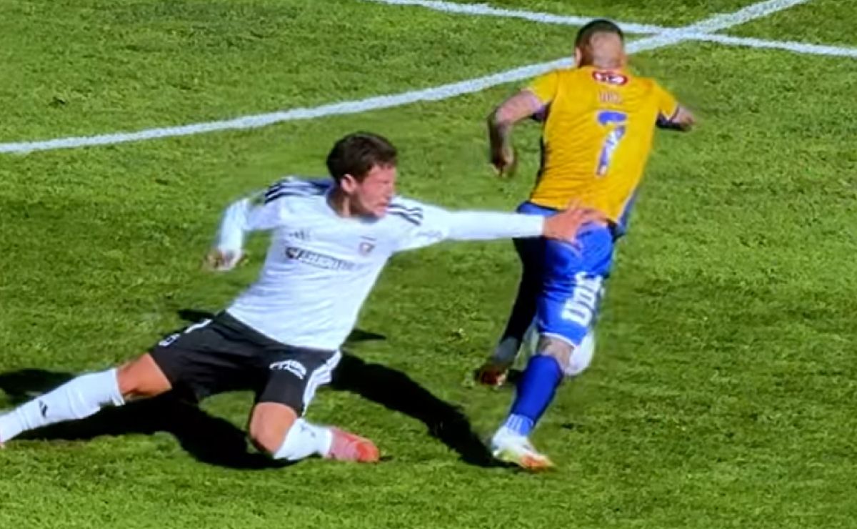 Agustín Urzi termina a “potope” en el duelo de Colo Colo con Universidad de Concepción