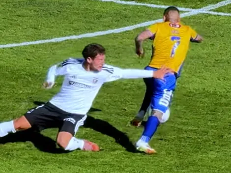 No se vio en TV: figura de la U de Conce termina a "potope" ante Colo Colo