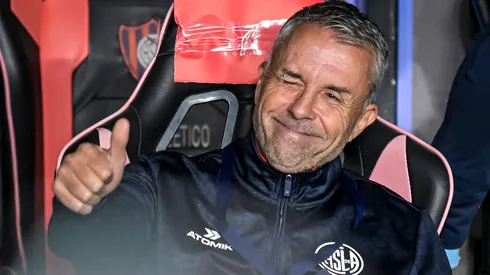 Gustavo Álvarez no ha perdido con San Lorenzo.