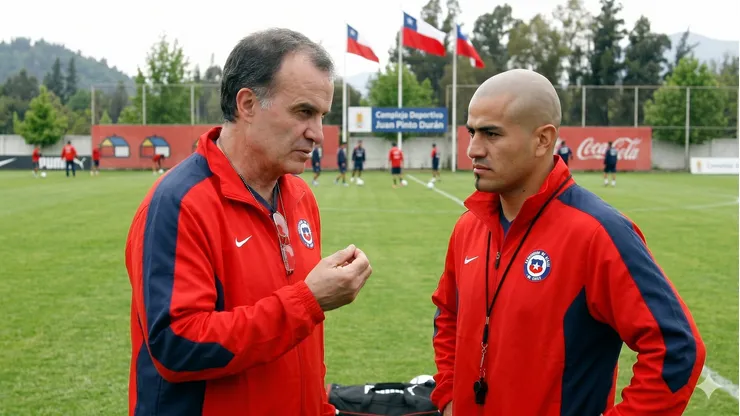 Marcelo Bielsa tuvo contacto con Jorge Acuña.