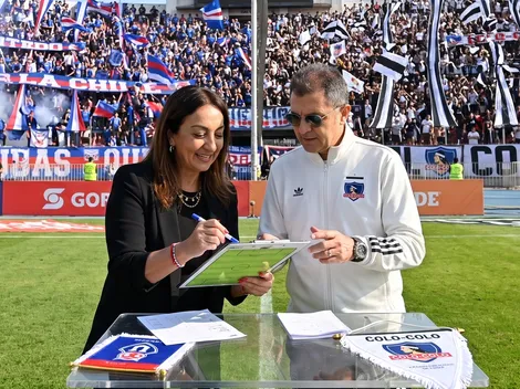 Mosa felicita a Pérez en la U y le pide trabajar con Colo Colo por esto