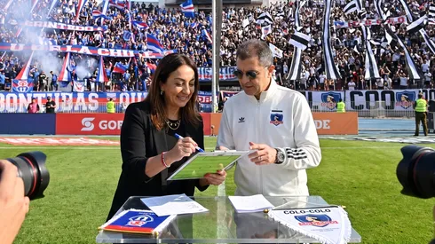 Aníbal Mosa pidió a Cecilia Pérez trabajar juntos por el bien de Colo Colo y la U.