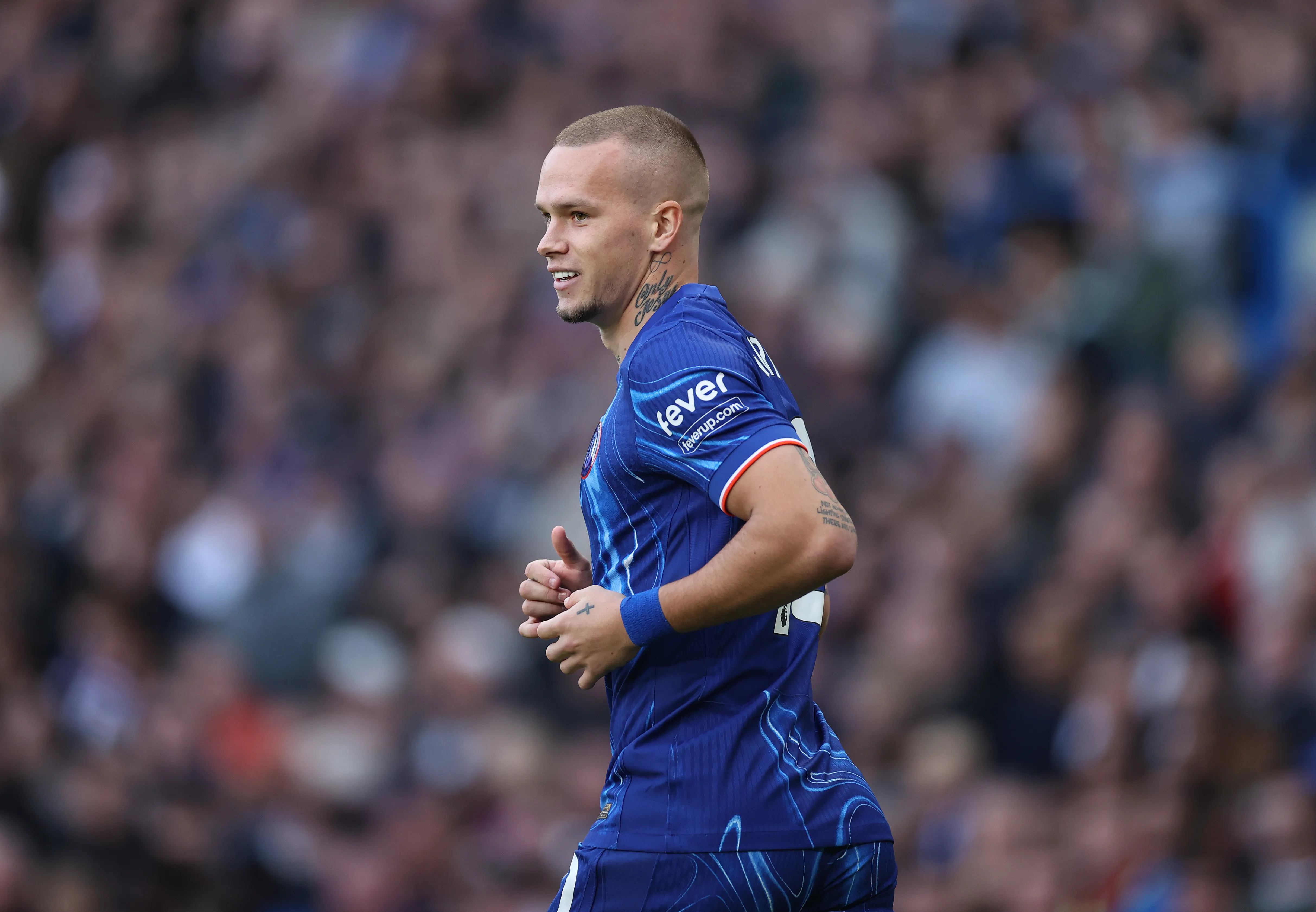 Mykhailo Mudryk estará un largo tiempo fuera de las canchas. (Photo by Ryan Pierse/Getty Images)