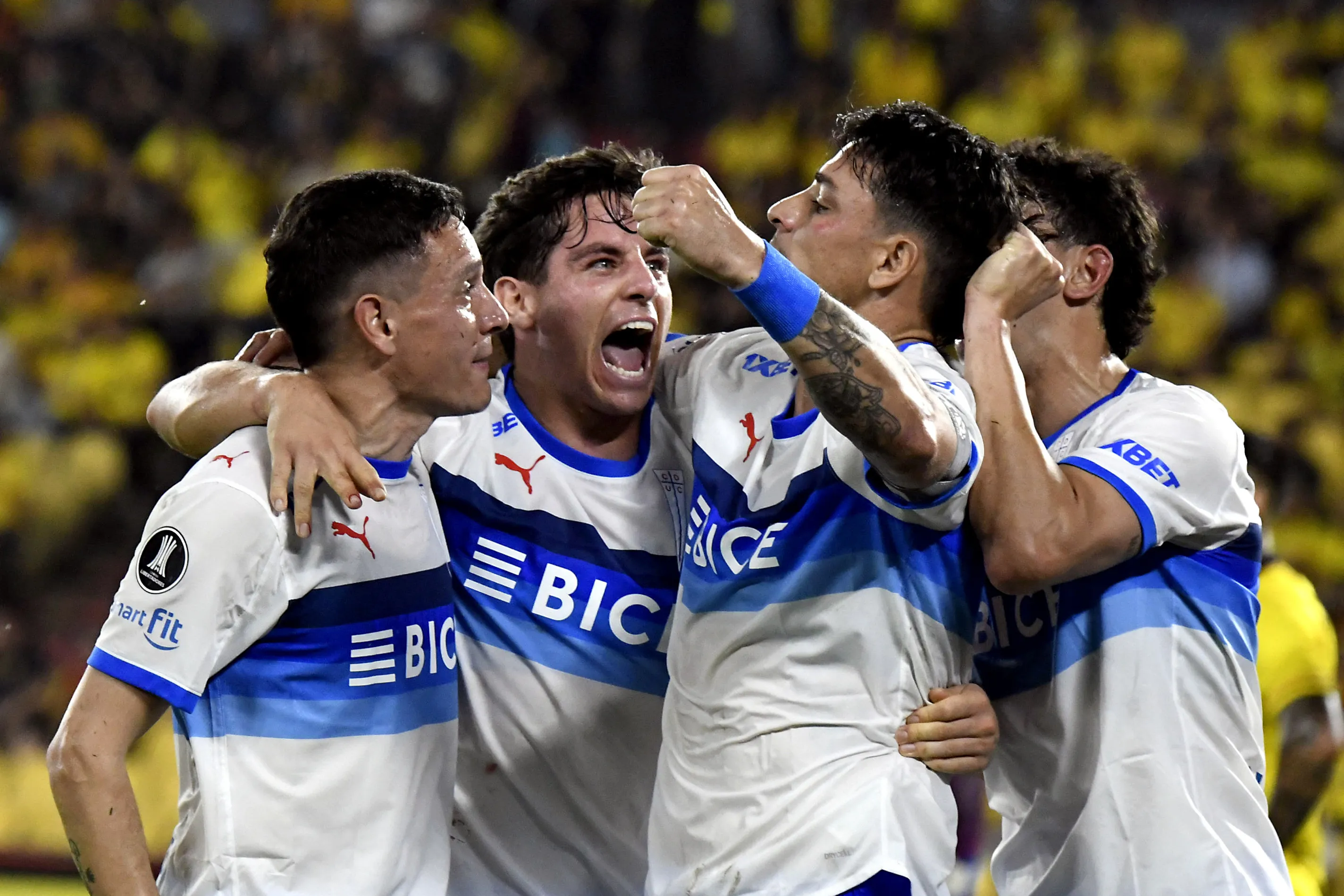 Universidad Católica dio un paso clave en su afán de clasificar en esta fase de grupos de la Copa Libertadores 2026. | Foto: Photosport.