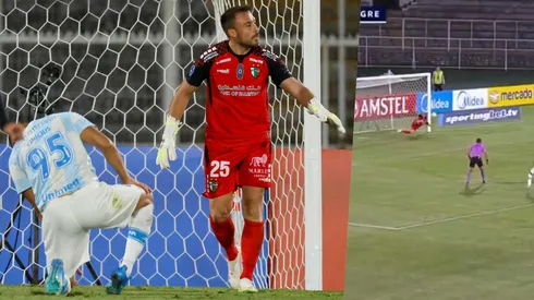 El portero de Palestino se volvió viral tras sus tres tapadas ante Carlos Vinicius.