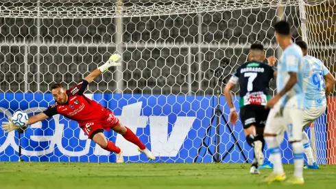 Sebastián Pérez, figura en empate de Palestino con Gremio.