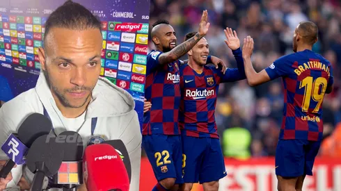 El ex culé quedó maravillado con el reciento árabe.