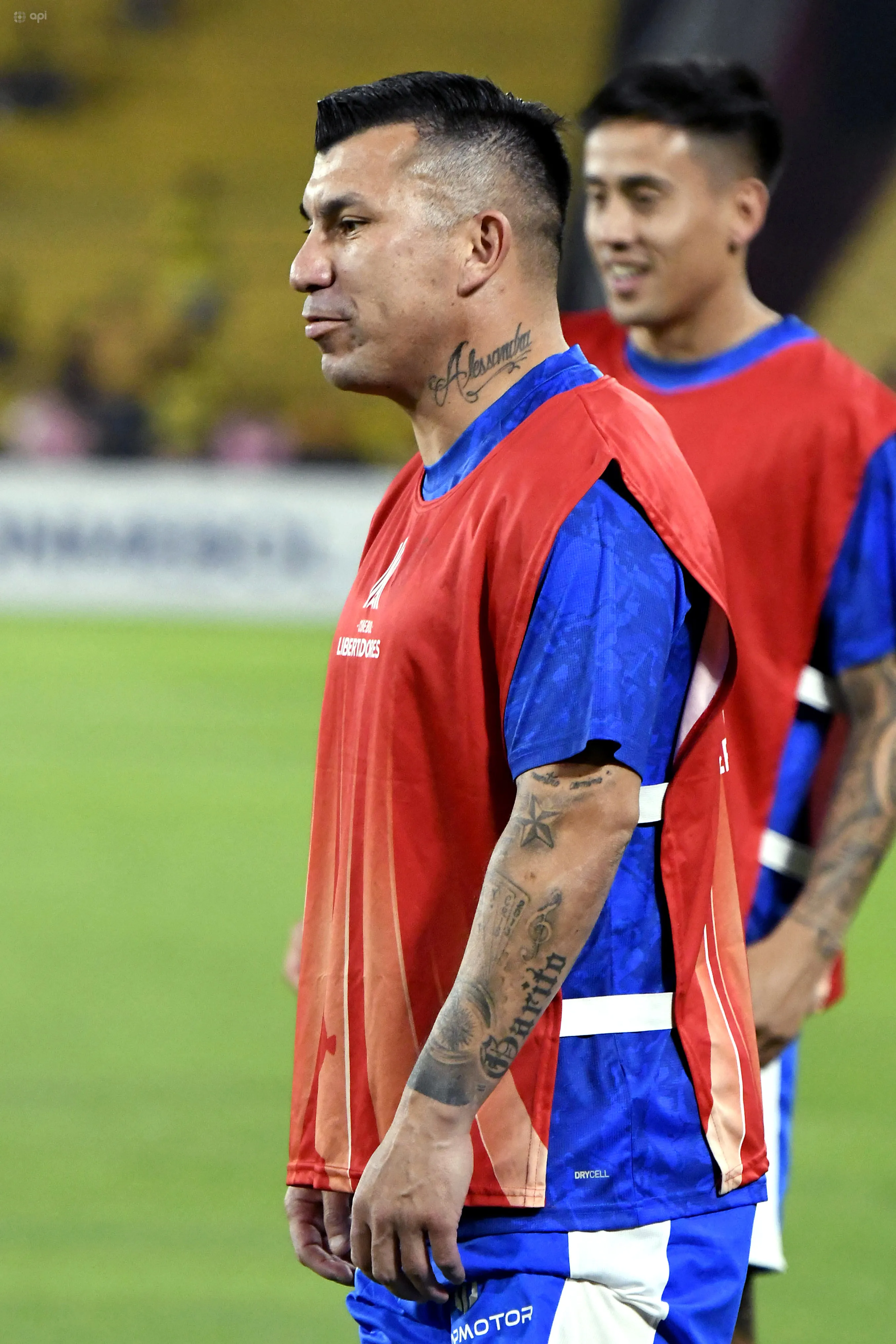 Gary Medel tuvo un alegre retorno a las canchas. (Adrian Nuques/API/Photosport).