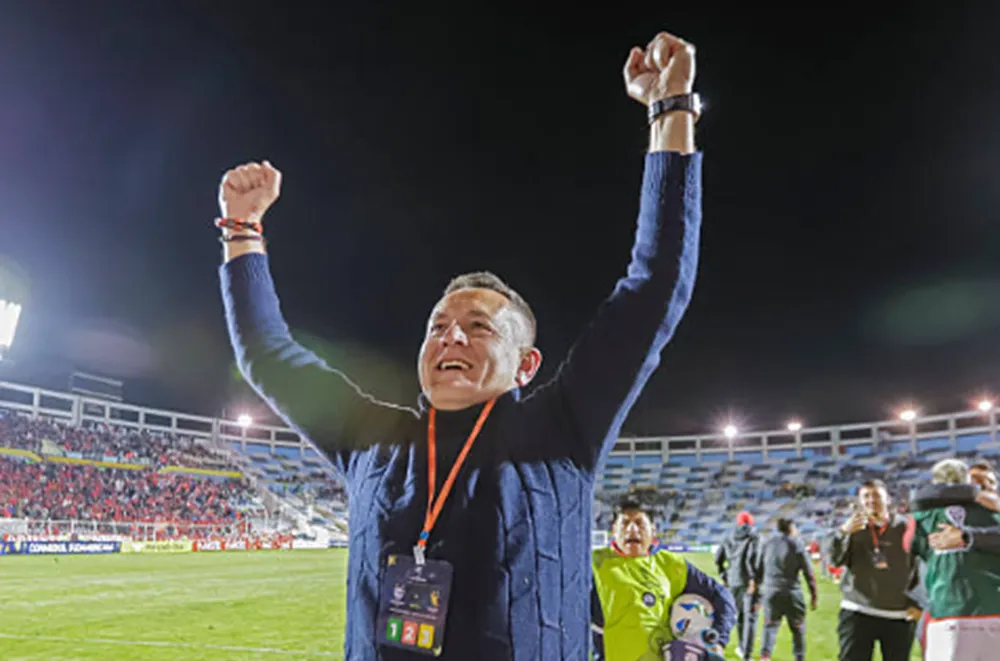 Horacio Melgarejo celebró a lo grande en Cienciano. (Getty Images).