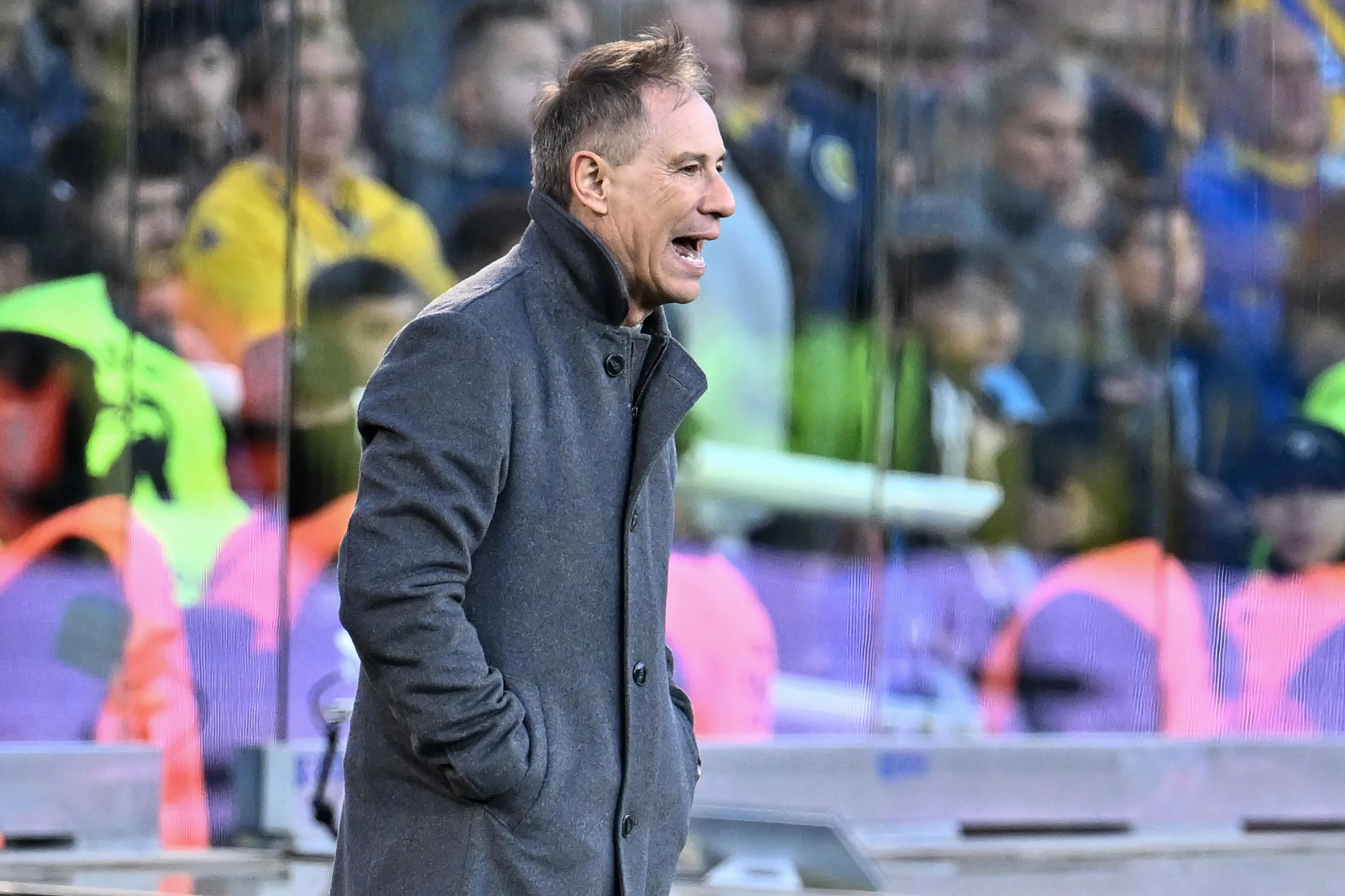 Ariel Holan, el DT de Cerro Porteño. (Luciano Bisbal/Getty Images).