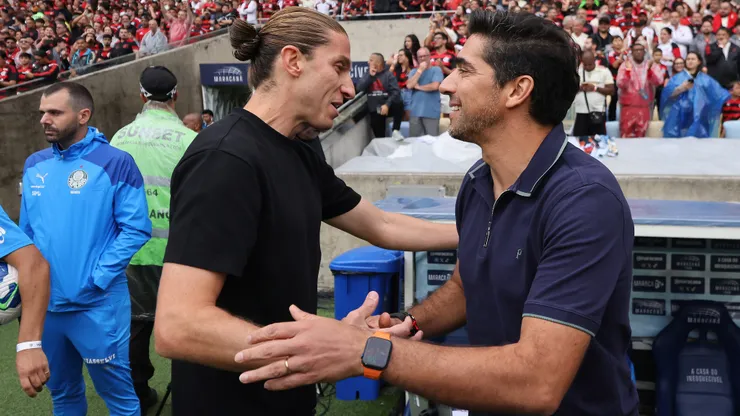 Abel Ferreira y Filipe Luis se vieron las caras en la última final de la Libertadores: ganó Flamengo.
