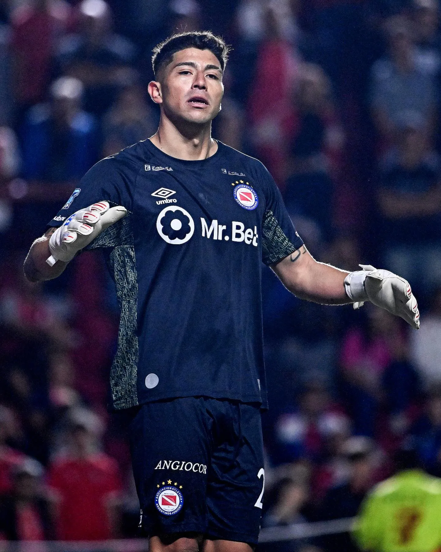 Brayan Cortés interesa en Boca y Argentinos Juniors busca evitar su salida. (Foto: Instagram Brayan Cortés)