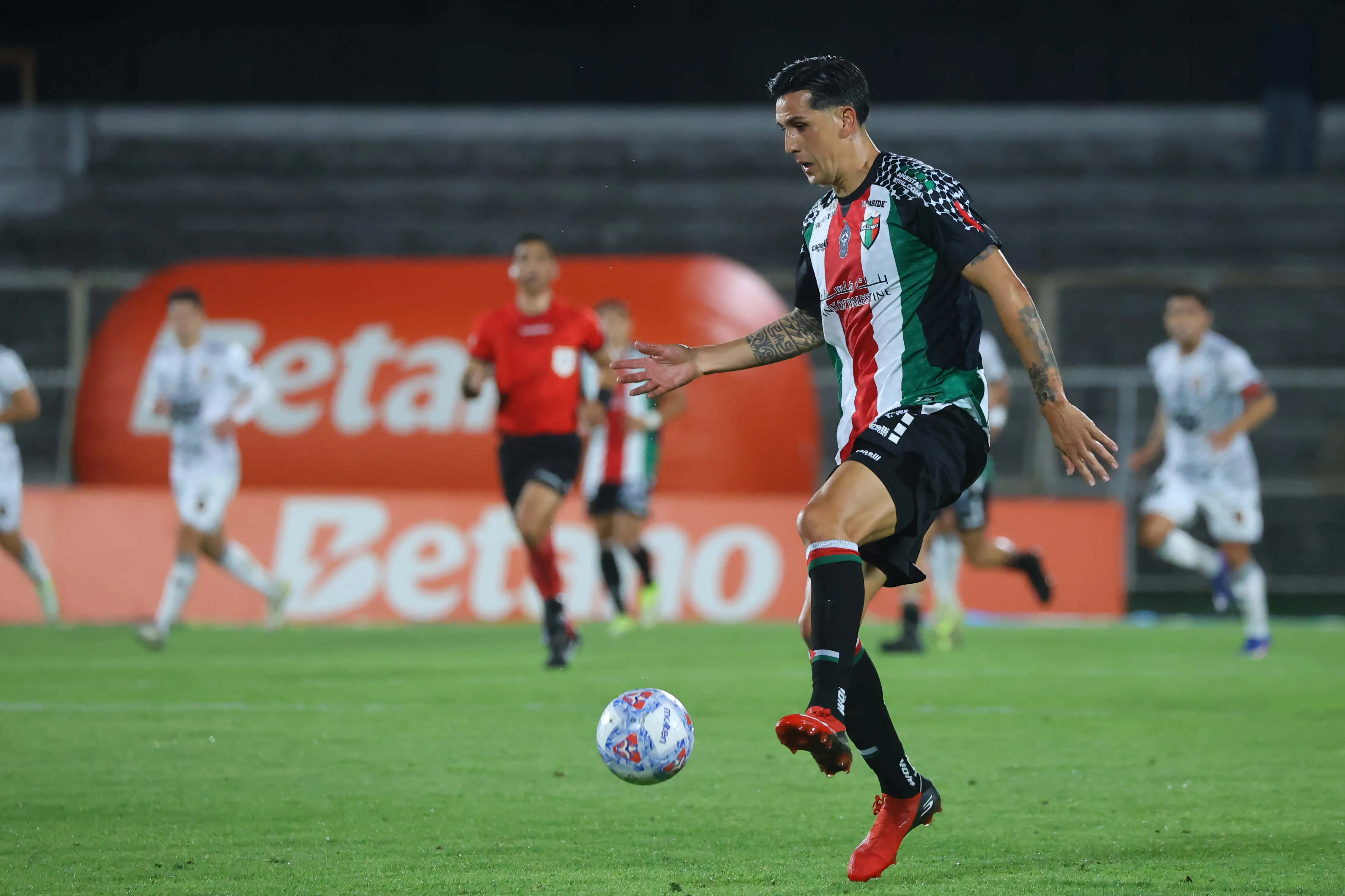 Enzo Roco llegó este año a Palestino/Photosport