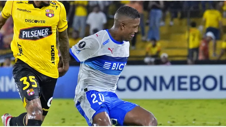 Jhojan Valencia analizó la victoria de la UC en suelo ecuatoriano.