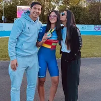 Patín Carrera: hija de Mati Fernández gana tres medallas en Alemania