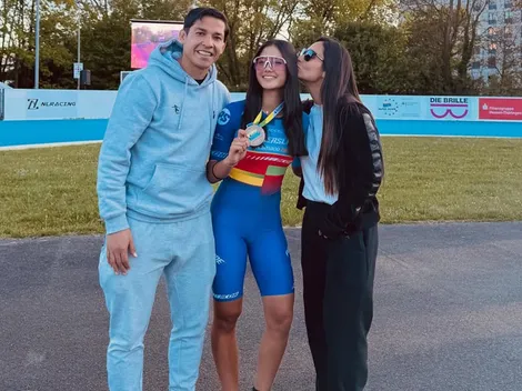 Patín Carrera: hija de Mati Fernández gana tres medallas en Alemania