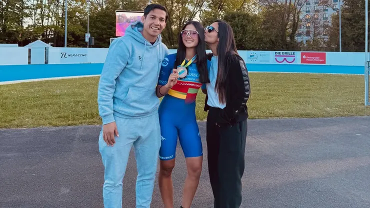 ¡Campeona! Aylen Fernández saca tres medallas en Alemania.