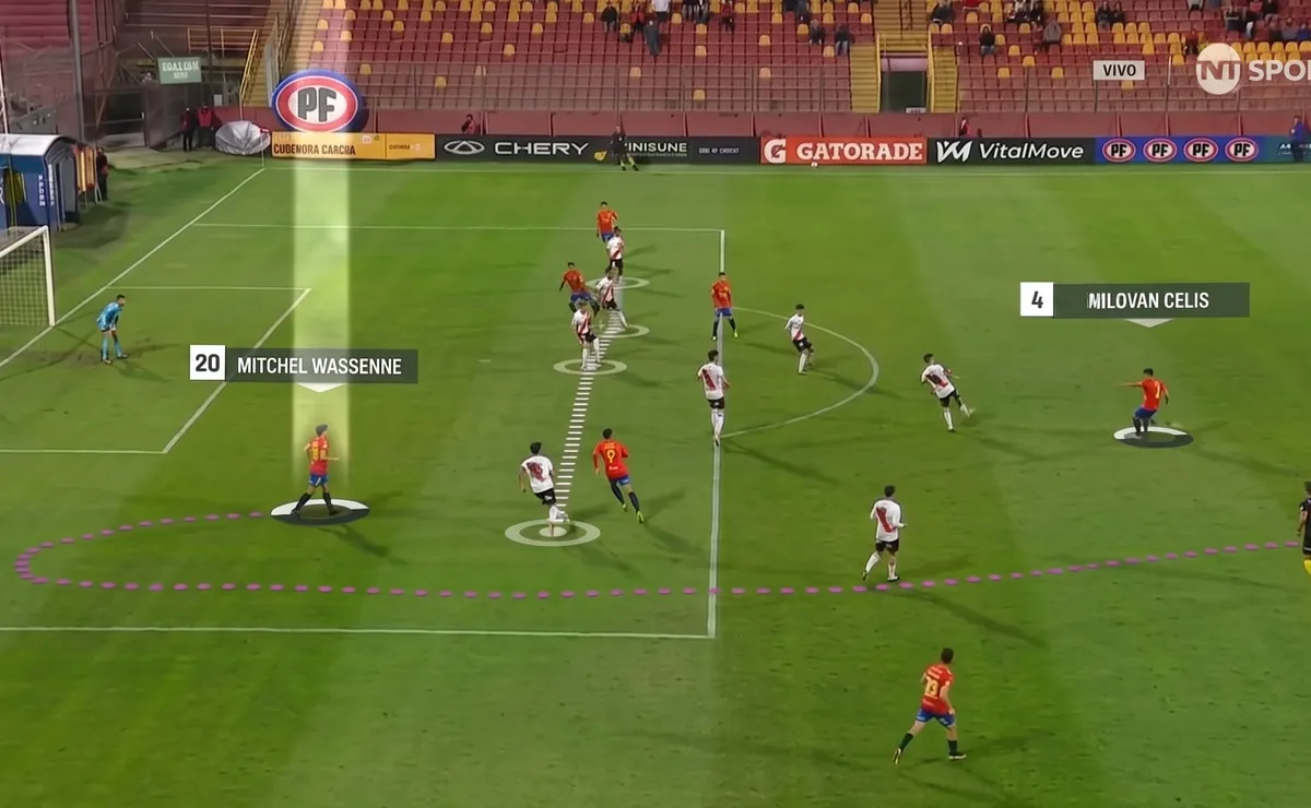 Escandaloso gol en offside en Unión Española vs Curicó