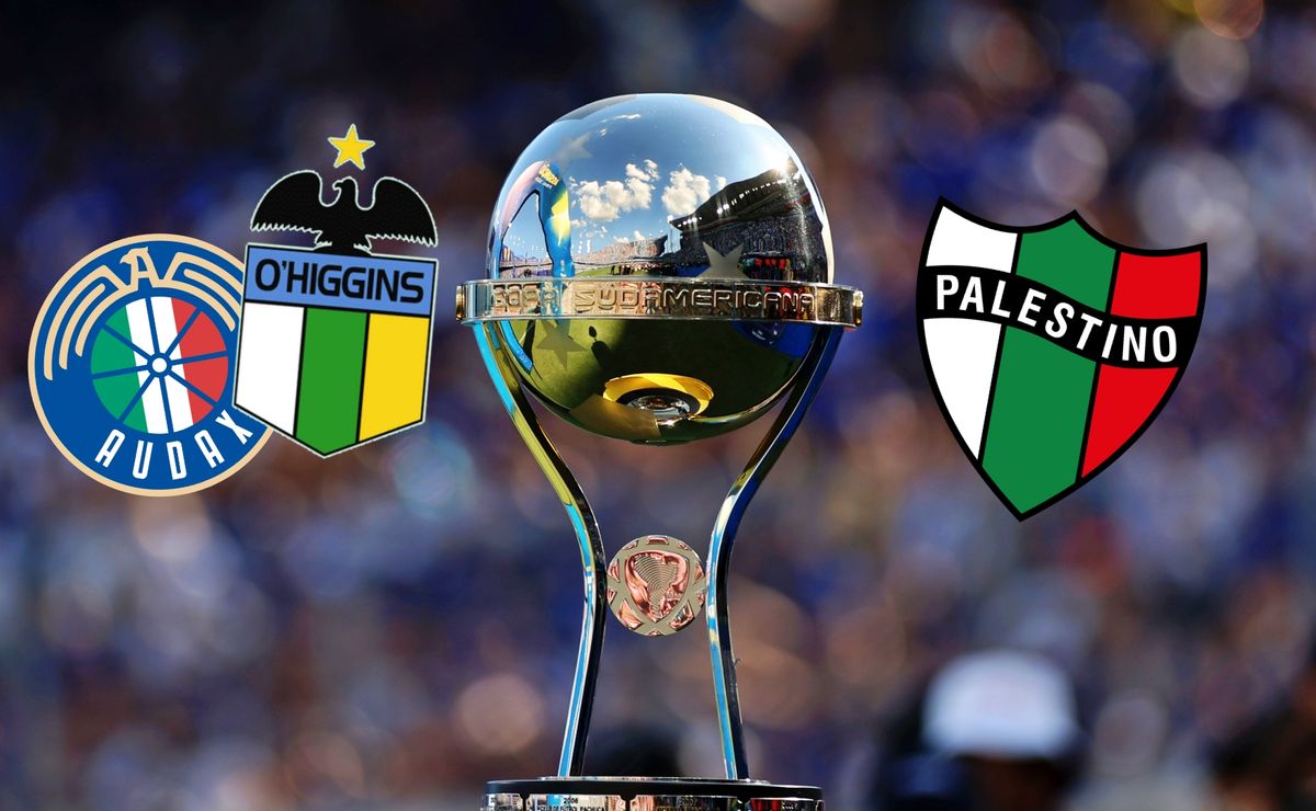 ¿Hasta dónde llegarán Audax, Palestino y O’Higgins en Sudamericana? La IA tiene la palabra