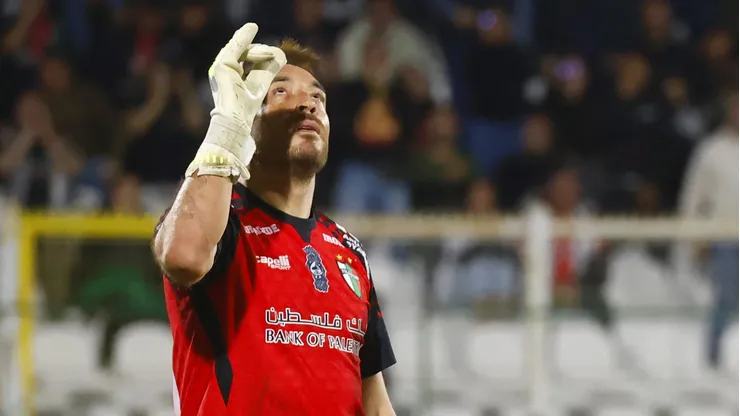 Sebastián Pérez tuvo una jornada heroica ante Gremio de Brasil.