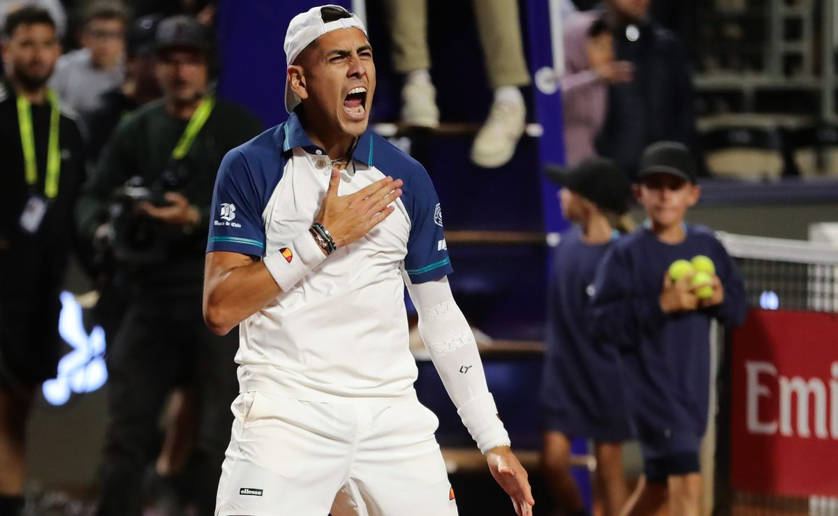 Alejandro Tabilo apabulla a Ignacio Buse en el clásico y clasifica a semis en Aix en Provence