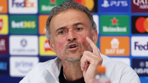 Luis Enrique reaccionó furioso en conferencia de prensa.