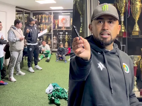 Exige orden a su equipo: Vidal sorprende como DT en el Día del Trabajador