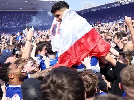 ¡En andas! El bombástico festejo de un chileno en Inglaterra