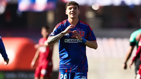Agustín Arce celebró para la U en La Serena