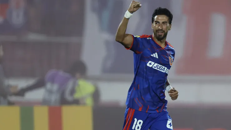 Juan Martín Lucero marcó un golazo en la U.