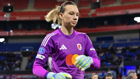 Christiane Endler a la final de la Women's Champions League.