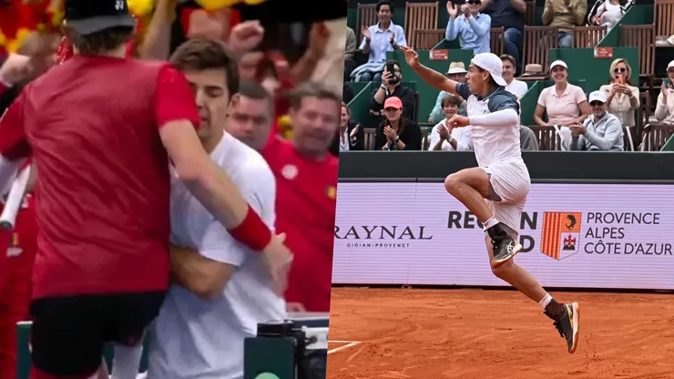 Tabilo derrotó a Bergs en la final de Aix en Provence y recordó indirectamente la agresión del belga a Garin por Copa Davis.