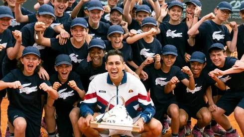 Tabilo celebró la nueva conquista del Challenger de Aix en Provence