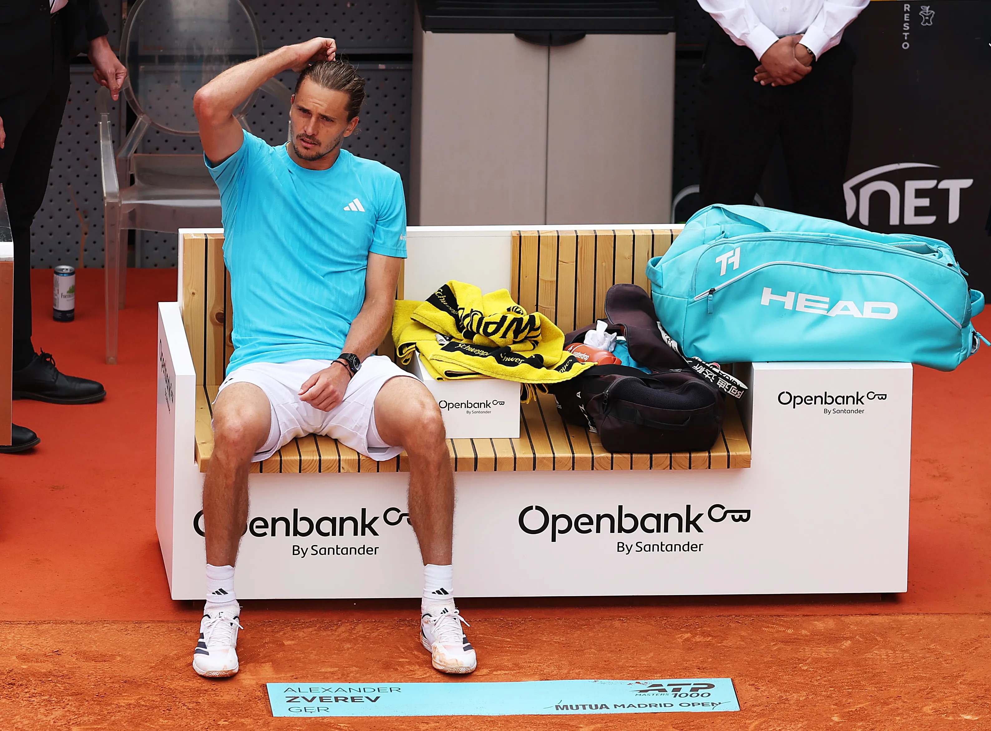 Zverev tuvo un domingo para el olvido en el Masters 1.000 de Madrid. (Photo by Clive Brunskill/Getty Images)