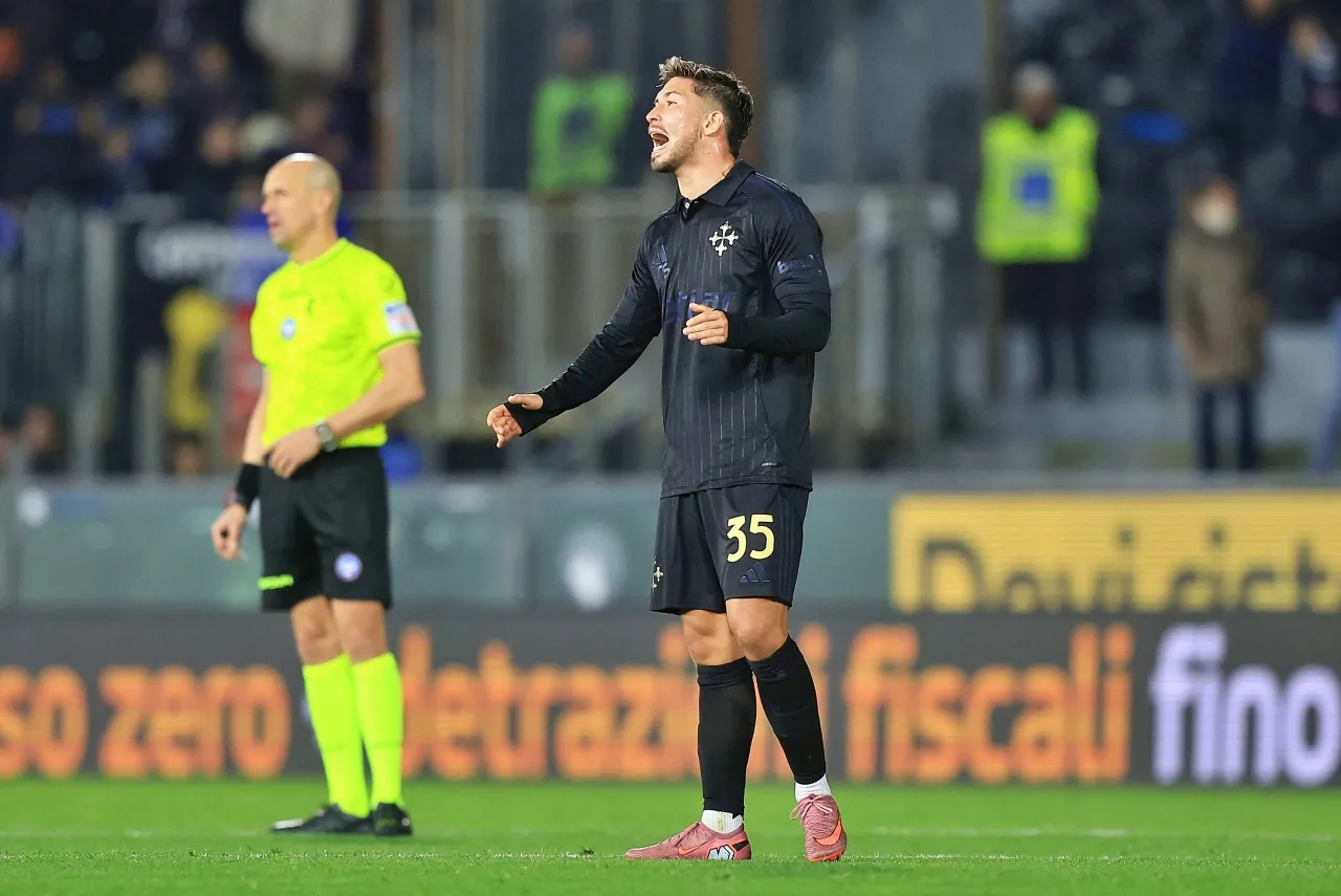 Felipe Loyola sufrió el descenso a la B con Pisa en Italia (Getty Images)