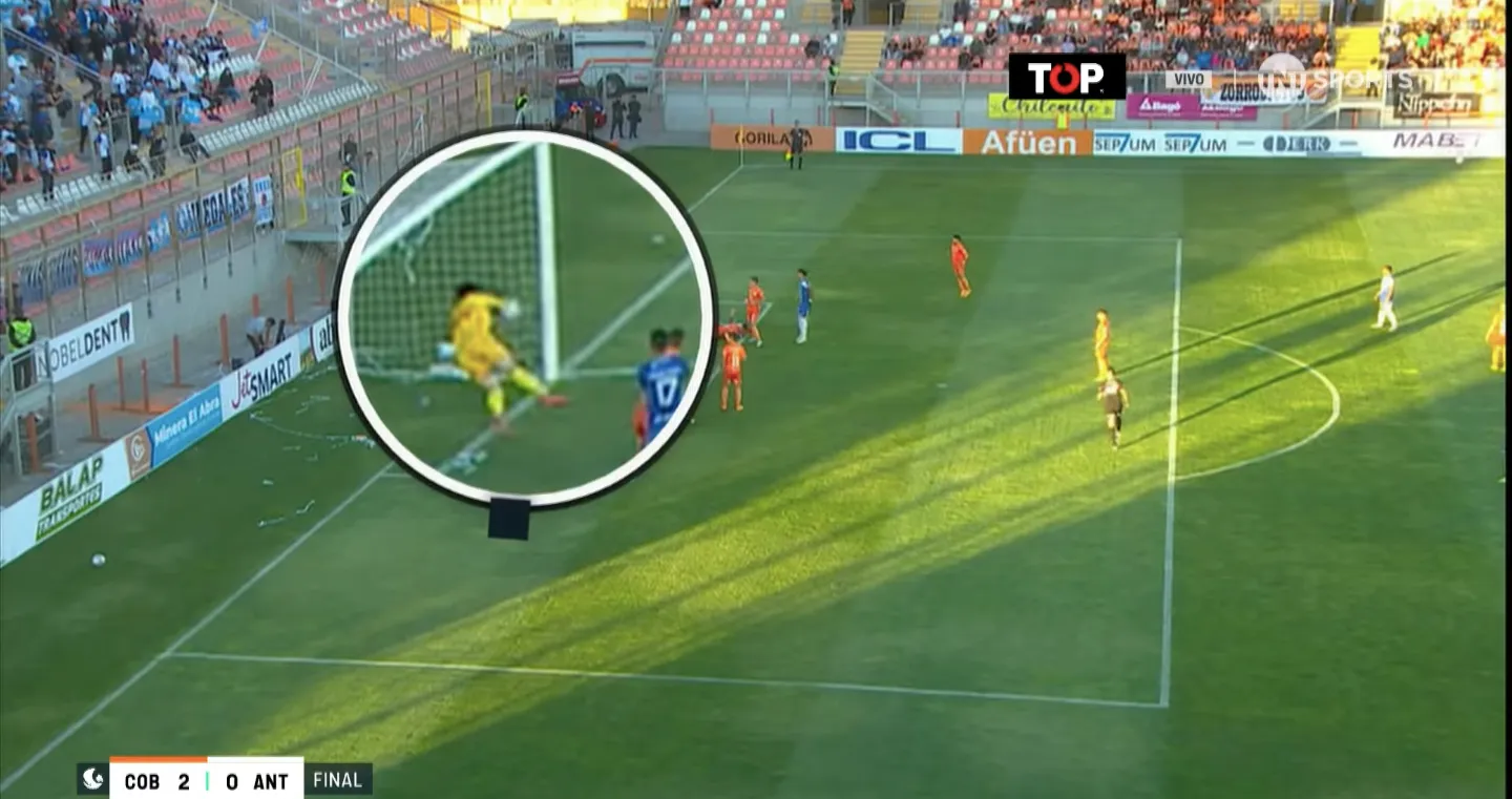 ¿Fue gol o no? La polémica que reclamó todo Antofagasta.