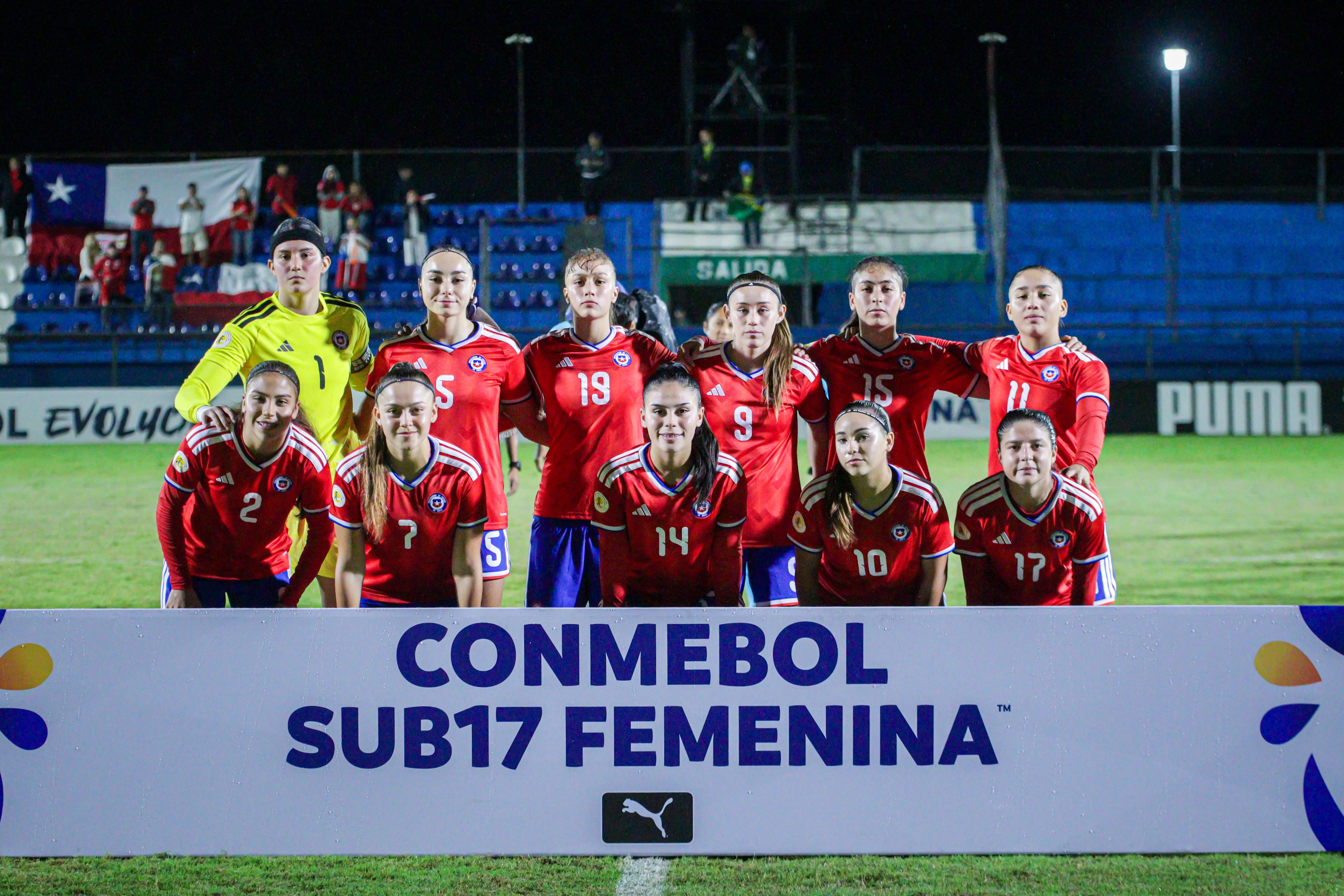 Chile sigue con vida camino al Mundial: se mete en semifinales del Sudamericano Femenino Sub 17. (Foto: Richard Ramírez/ FFCh)