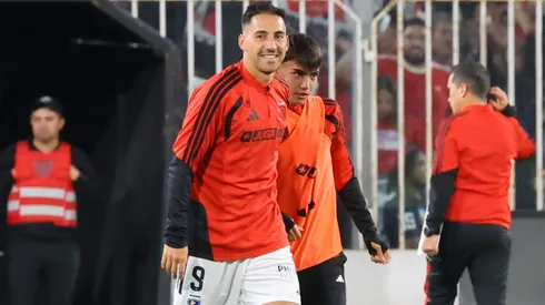 Javier Correa celebró con su hijo, aunque terminó expulsado