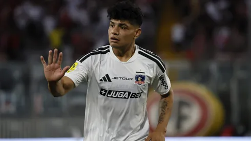 Claudio Aquino es suplente en Colo Colo.