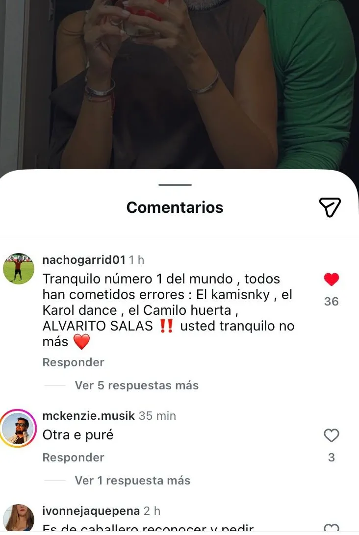Los mensajes de apoyo al Chino