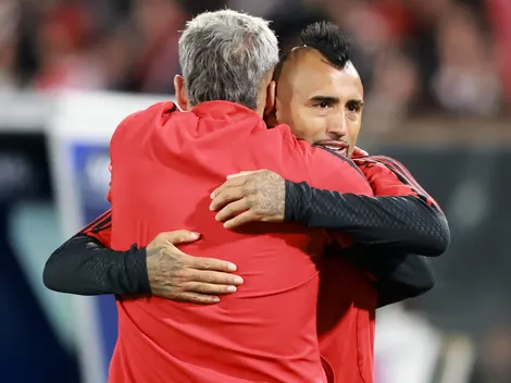 Aplauden la buena onda entre Vidal y Ortiz: "Sano para el plantel"