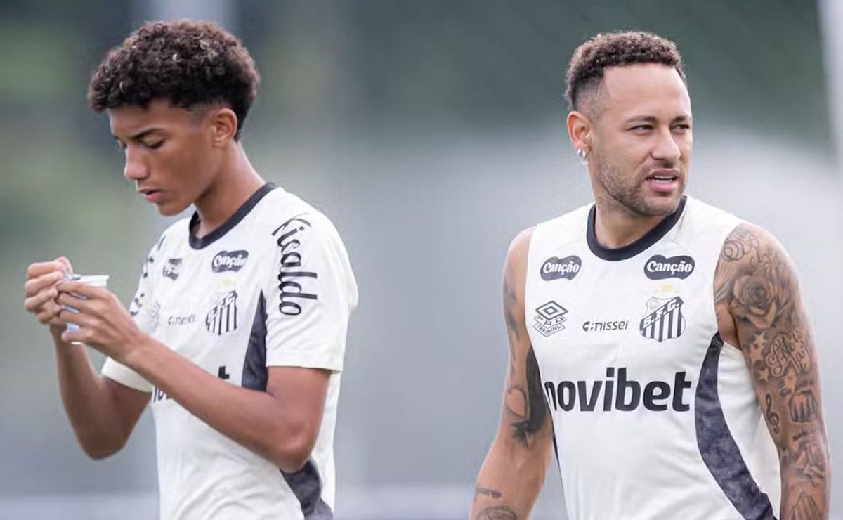 A los combos: filtran fuerte pelea entre Neymar y el hijo de Robinho