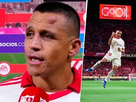 “Estaba mareado”: Alexis explica el chichón XL que sufrió en Sevilla