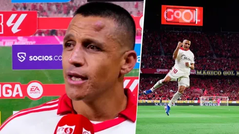 Sánchez marcó su cuarto gol en el Sevilla y lo saca del descenso