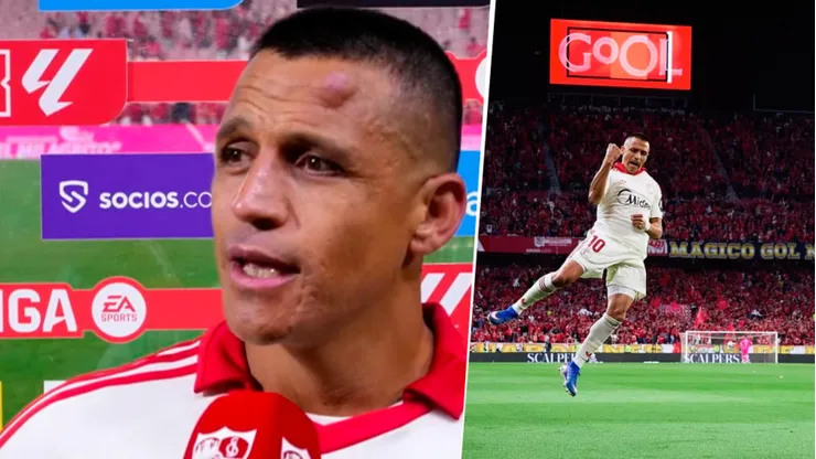 Sánchez marcó su cuarto gol en el Sevilla y lo saca del descenso
