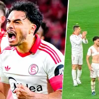 El esfuerzo de Suazo y que destacó Sánchez en el Sevilla