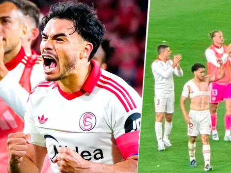 El esfuerzo de Suazo y que destacó Sánchez en el Sevilla