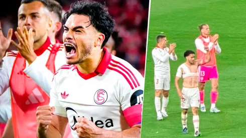 Suazo lo dejó todo por salvar al Sevilla del descenso