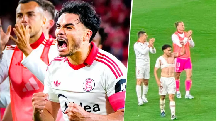 Suazo lo dejó todo por salvar al Sevilla del descenso