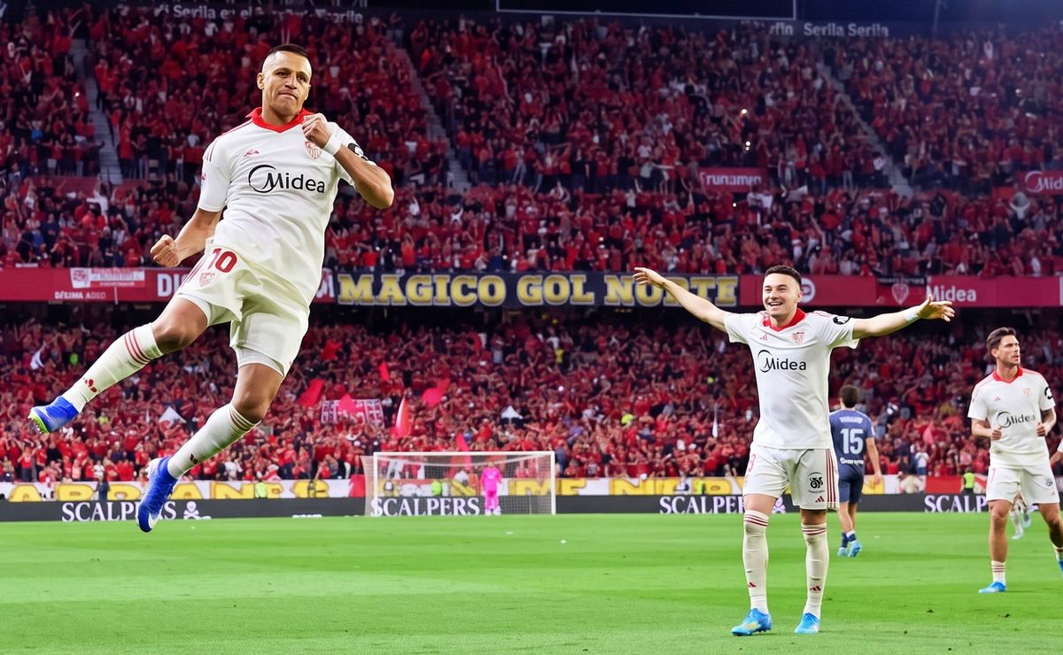 DT de Sevilla se rinde ante Alexis Sánchez tras heroico gol: “Sabe jugar y leer”